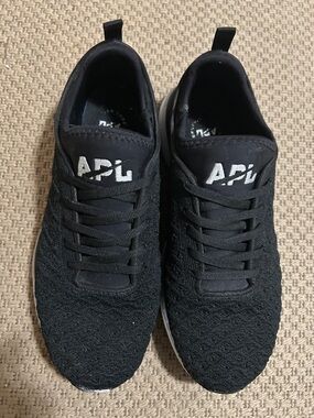 APL TECHLOOM Lululemon BLACK SNEAKERS 8